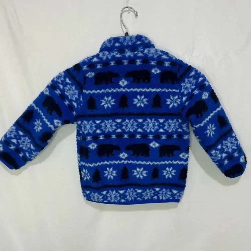 Toddler Zip up Sherpa Size 3T